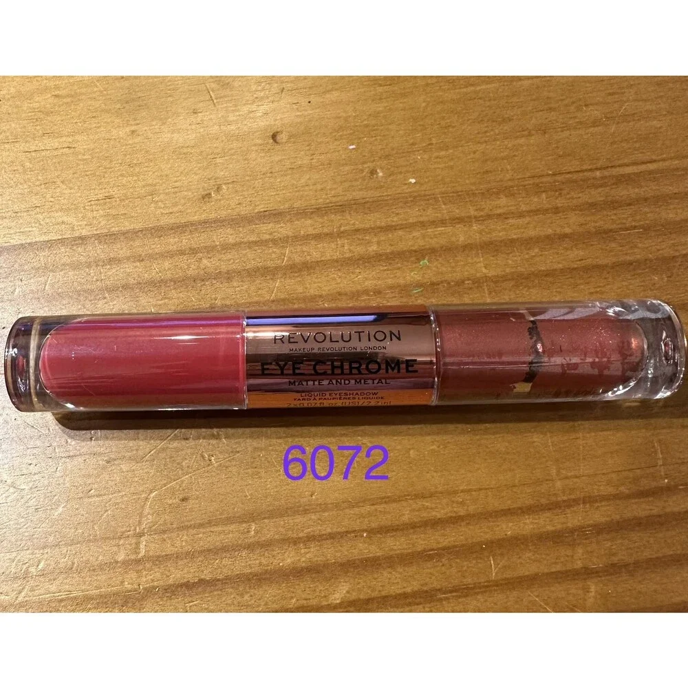 Makeup Revolution Eye Chrome Adore Liquid Eyeshadow 3Pc Lot New